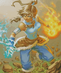 Avatar Korra Diamond Painting