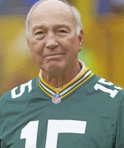 Bart Starr Football Coach Diamond Painting