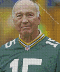 Bart Starr Football Coach Diamond Painting