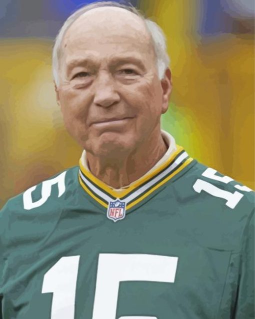 Bart Starr Football Coach Diamond Painting