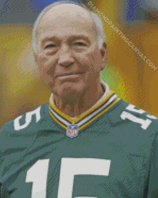 Bart Starr Football Coach Diamond Painting