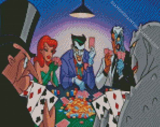 Batman Villains Diamond Painting