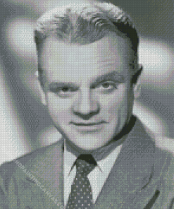 Black And White James Cagney Diamond Painting