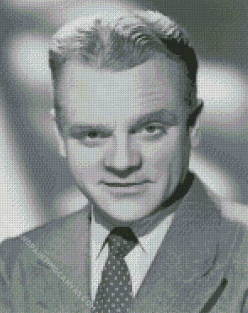 Black And White James Cagney Diamond Painting