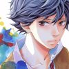 Blue Spring Ride Anime Diamond Painting