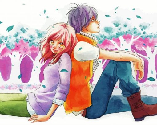 Blue Spring Ride Manga Anime Diamond Painting