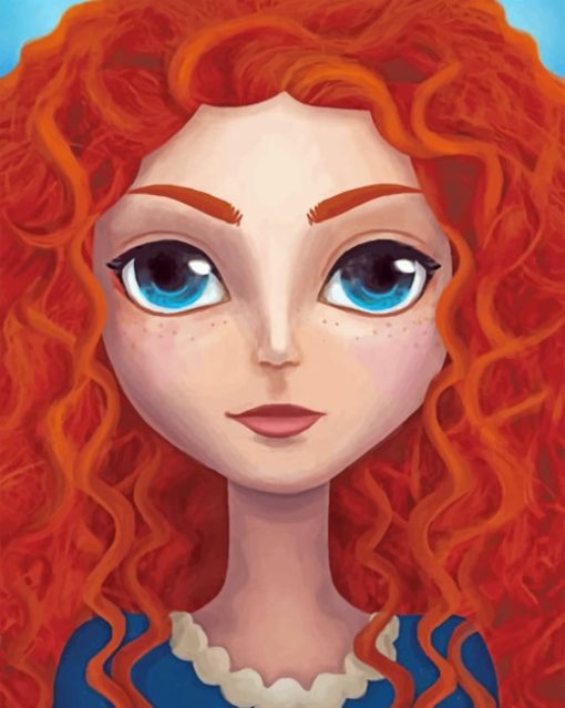 Brave Princess Diamond Painting