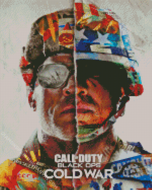 Call Of Duty Black Ops Cold War Diamond Painting