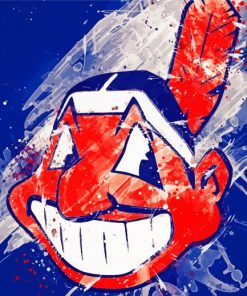 Cleveland Indians Logo Art Diamond Painting