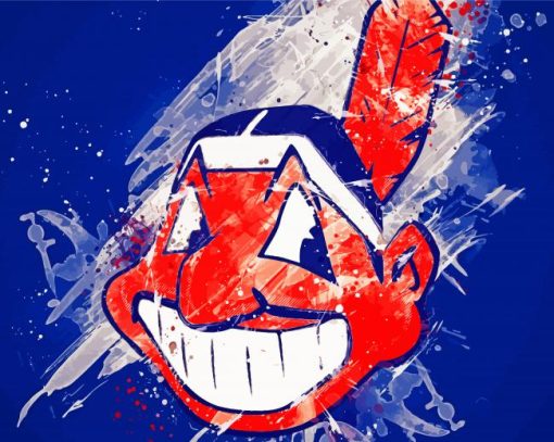 Cleveland Indians Logo Art Diamond Painting