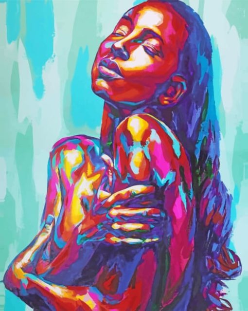 Colorful Body Art Diamond Painting