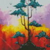 Colorful Bonsai Diamond Painting