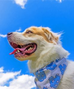 Cute Great Pyrenees Diamond Painting