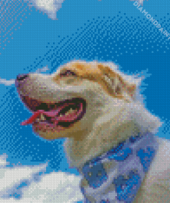 Cute Great Pyrenees Diamond Painting