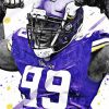 Danielle Hunter Minnesota Vikings Player Diamond Painting