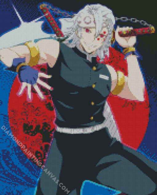 Demon Slayer Uzui Tengen Diamond Painting