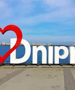 Dnipro City Diamond Painting