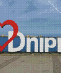 Dnipro City Diamond Painting