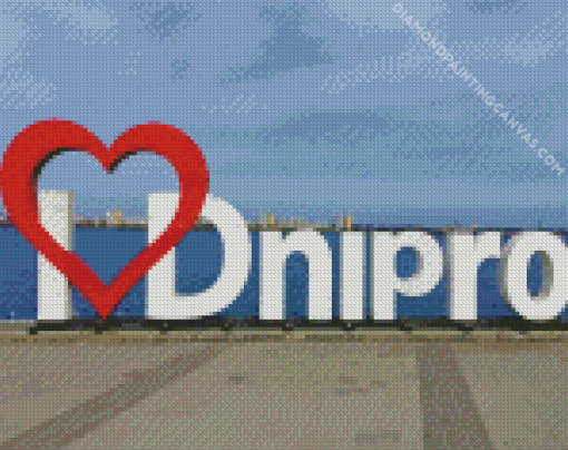 Dnipro City Diamond Painting