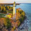 Door County Lighthouse Diamond Painting