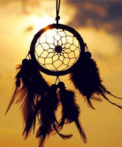 Dreamcatchers Silhouette Diamond Painting