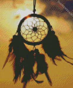 Dreamcatchers Silhouette Diamond Painting