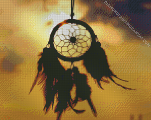 Dreamcatchers Silhouette Diamond Painting