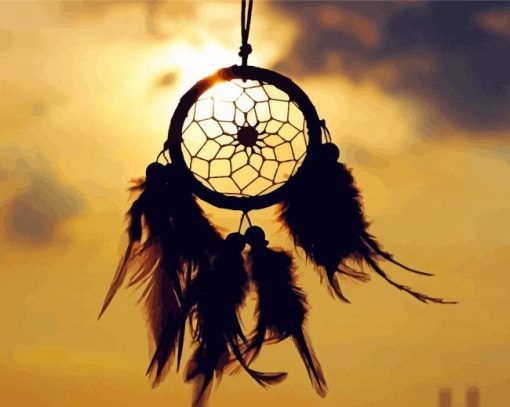 Dreamcatchers Silhouette Diamond Painting