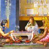 Egyptian Chess Players By Alma Tadema Diamond Painting