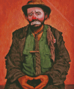 Emmett Kelly Clown Diamond Painting