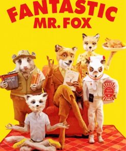 Fantastic Mr Fox Poster Diamond Painting