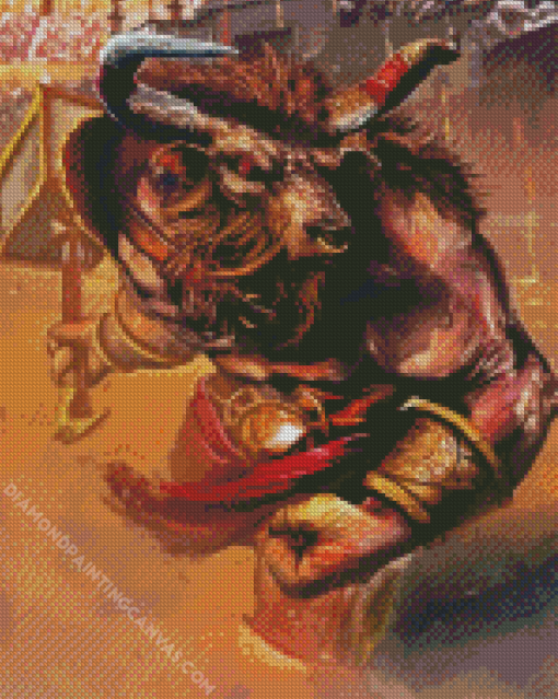 Fantasy Minotaur Art Diamond Painting