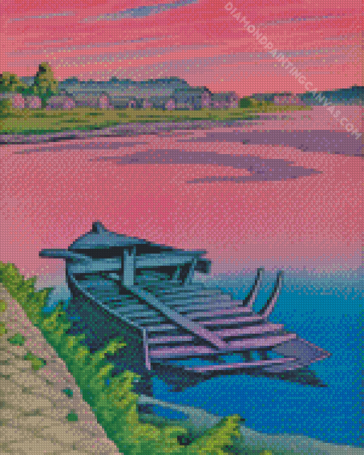 Hasui Kawase Tsuchizaka Akita Diamond Painting