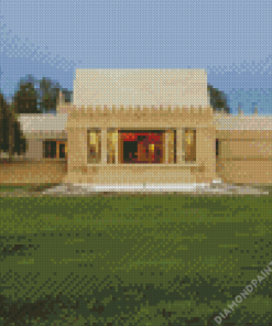 Hollyhock House California Diamond Painting