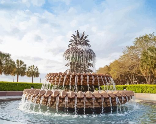 Joe Riley Waterfront Park Charleston Diamond Painting