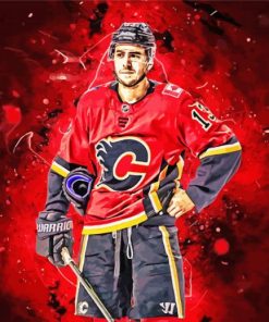 Johnny Gaudreau Calgary Flames Player Diamond Painting