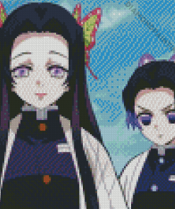 Kanae With Shinobu Diamond Painting