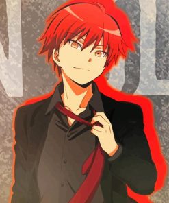 Karma Akabane Assassination Classroom Diamond Painting