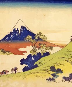 Katsushika Hokusai The Inume Pass Diamond Painting