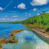 Lachua Lake Guatemala Diamond Painting