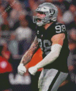 Las Vegas Raiders Football Player Diamond Painting