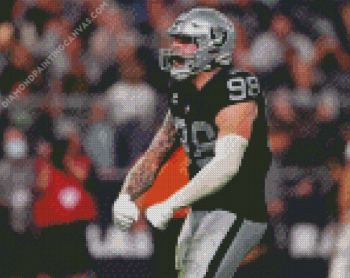 Las Vegas Raiders Football Player Diamond Painting