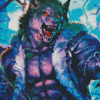 Mad Wolf Monster Diamond Painting