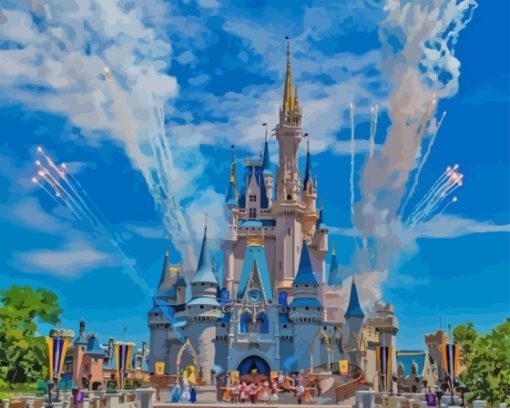 Magic Kingdom Park USA Florida Diamond Painting