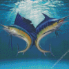 Marlin Fishes Diamond Painting