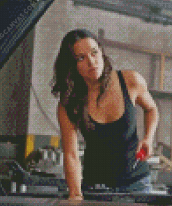 Michelle Rodriguez Fast And Furious Diamond Painting