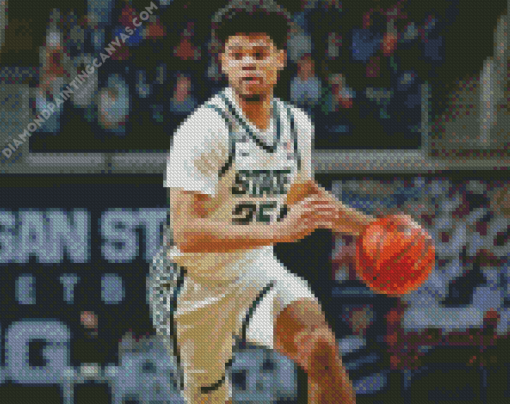 Michigan State Spartans Player Diamond Painting