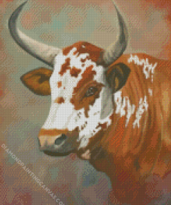 Nguni Cow Diamond Painting