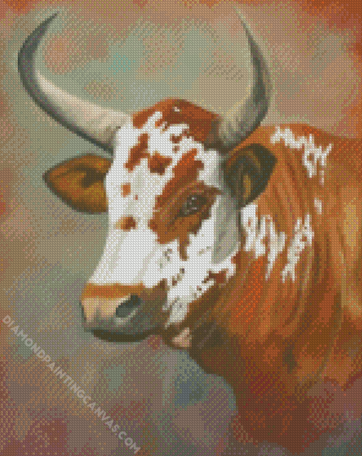 Nguni Cow Diamond Painting