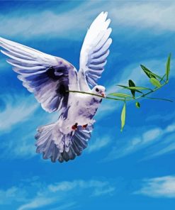 Peace Dove Flying Diamond Painting